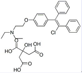 Citrato cru de Clomiphine do pó dos esteróides da Anti-Hormona estrogénica de Clomphid